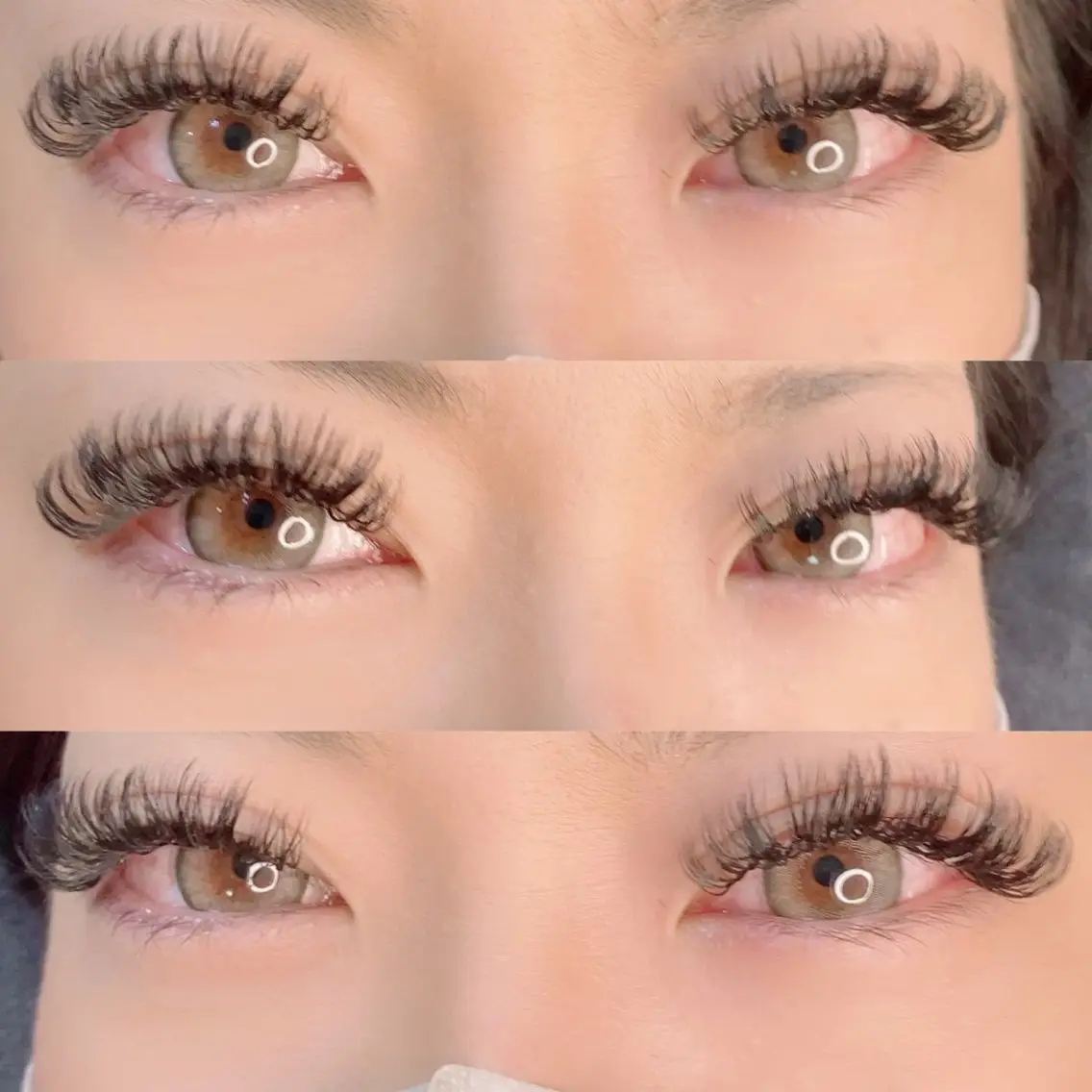 マツエク・マツパ 付け放題 ボリュームラッシュ linda lashesのマツエク・マツパデザイン