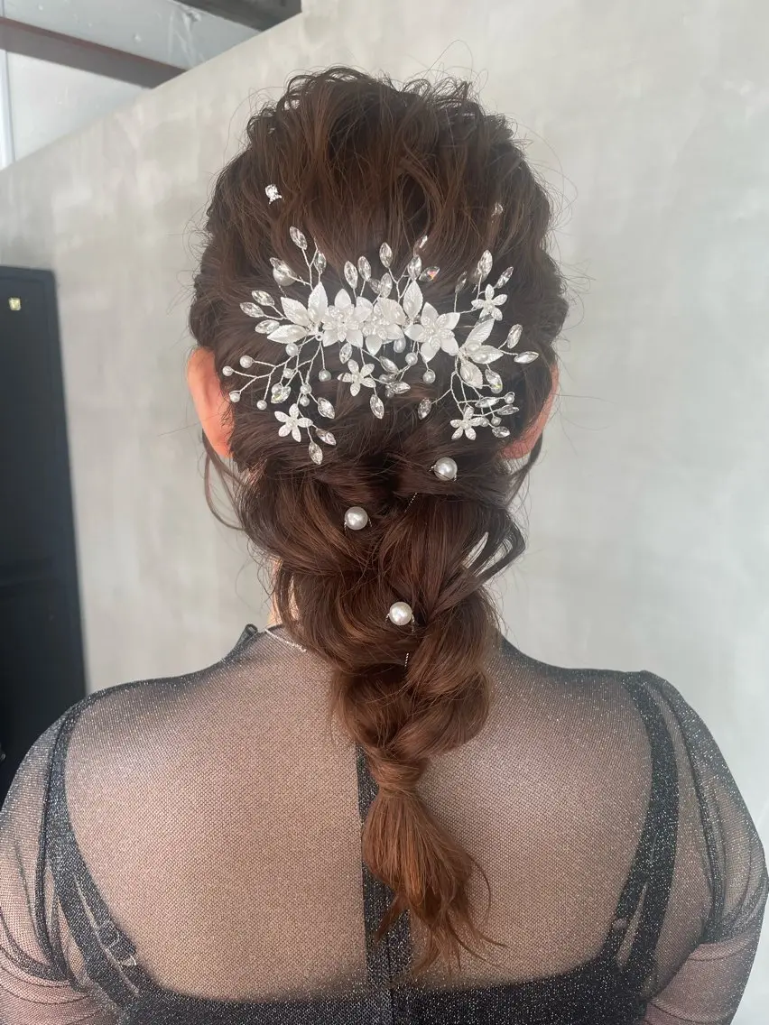 セミロング ボブ くびれヘア 髪質改善 韓国風ヘア 縮毛矯正 ◇おの あすか◇のヘアスタイル