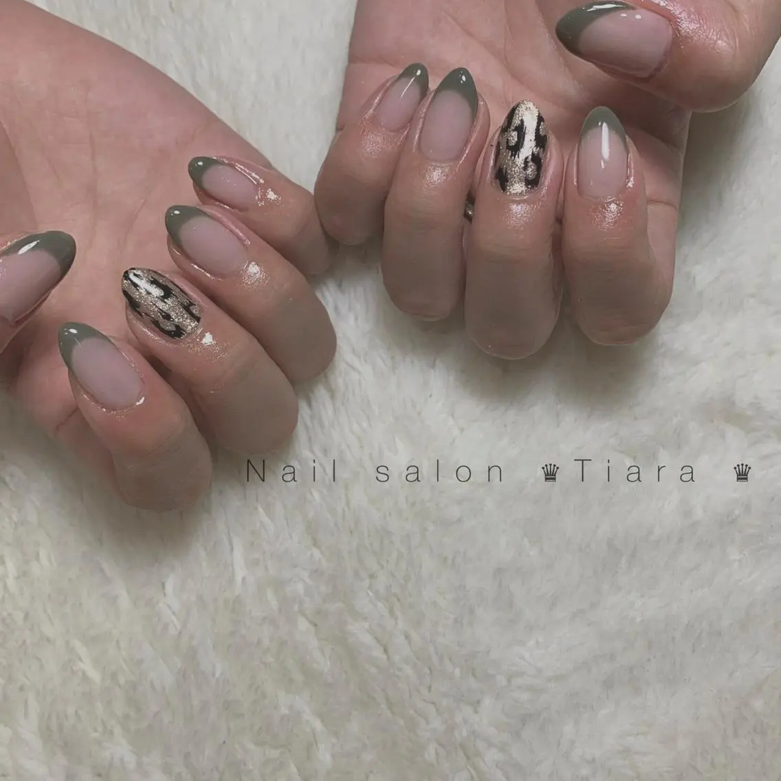 ネイル ハンドネイル Tiara♛ティアラ 山口くるみのネイルデザイン