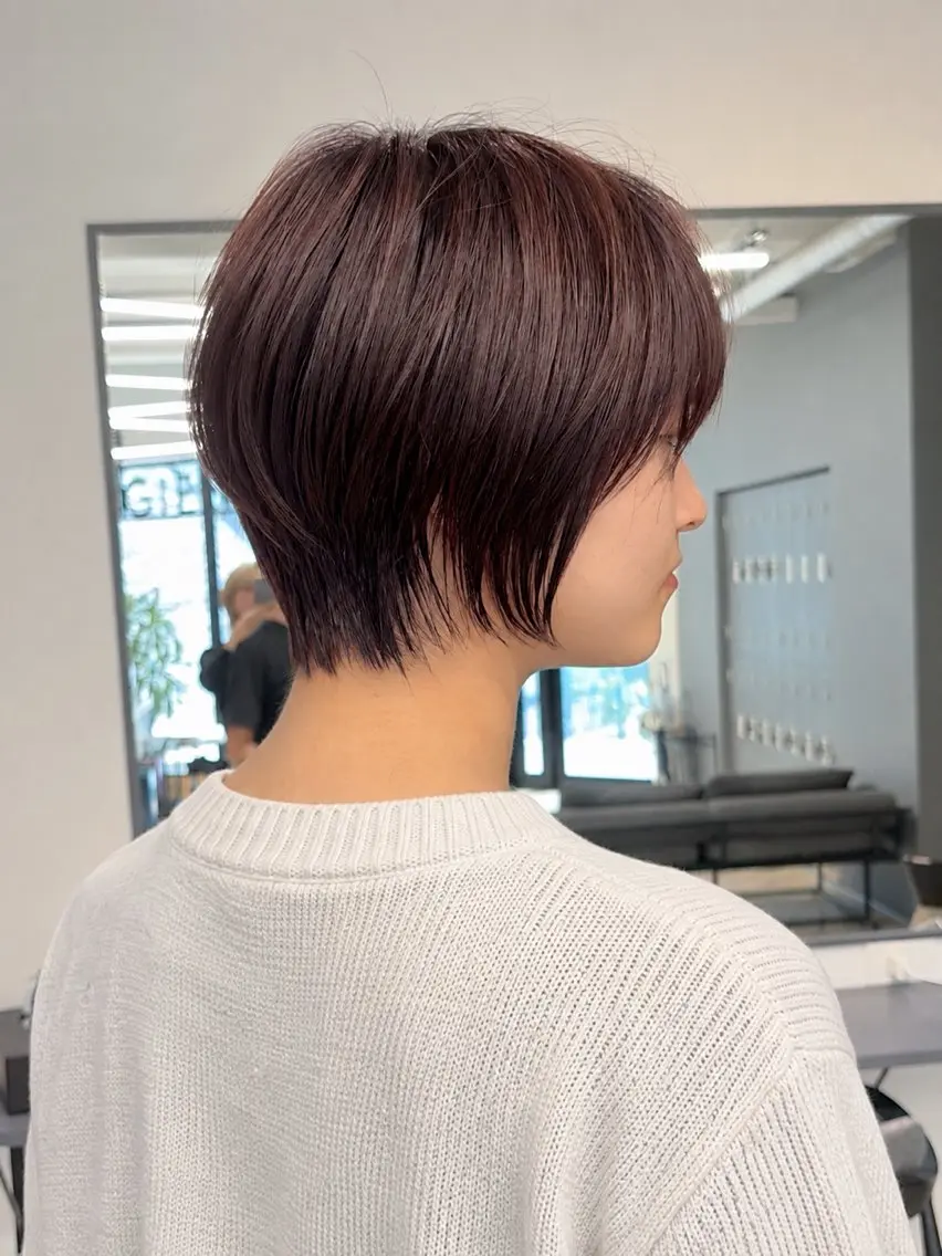 ショート 久保 佳乃のヘアスタイル