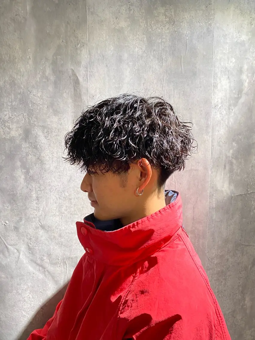 パーマ メンズ 波巻きパーマ メンズパーマ 特化/中川拓也のヘアスタイル