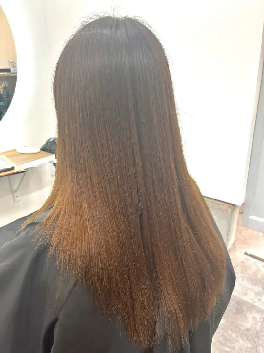 ✨タイラ指名✨平日限定 カット+縮毛矯正 ¥12900→¥8900の写真