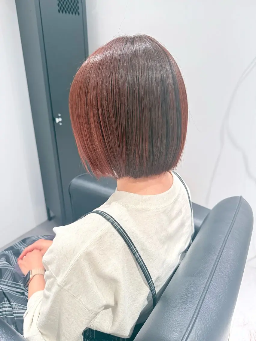 ショート カット ヘアカラー トリートメント 宮澤弘一/大宮/ 髪質改善/完全個室のヘアスタイル