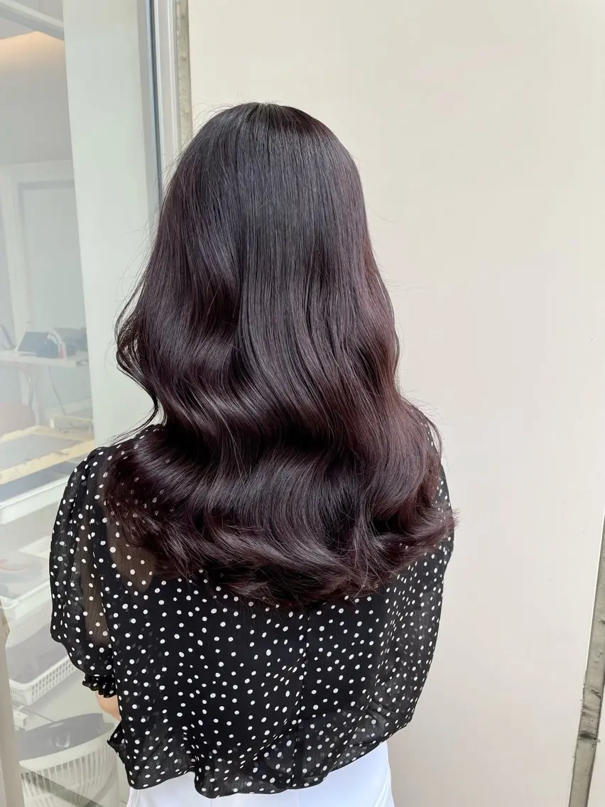セミロング 岡田 大樹のヘアスタイル