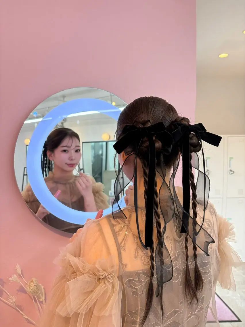 hair arrange 🎀🪽‪の写真