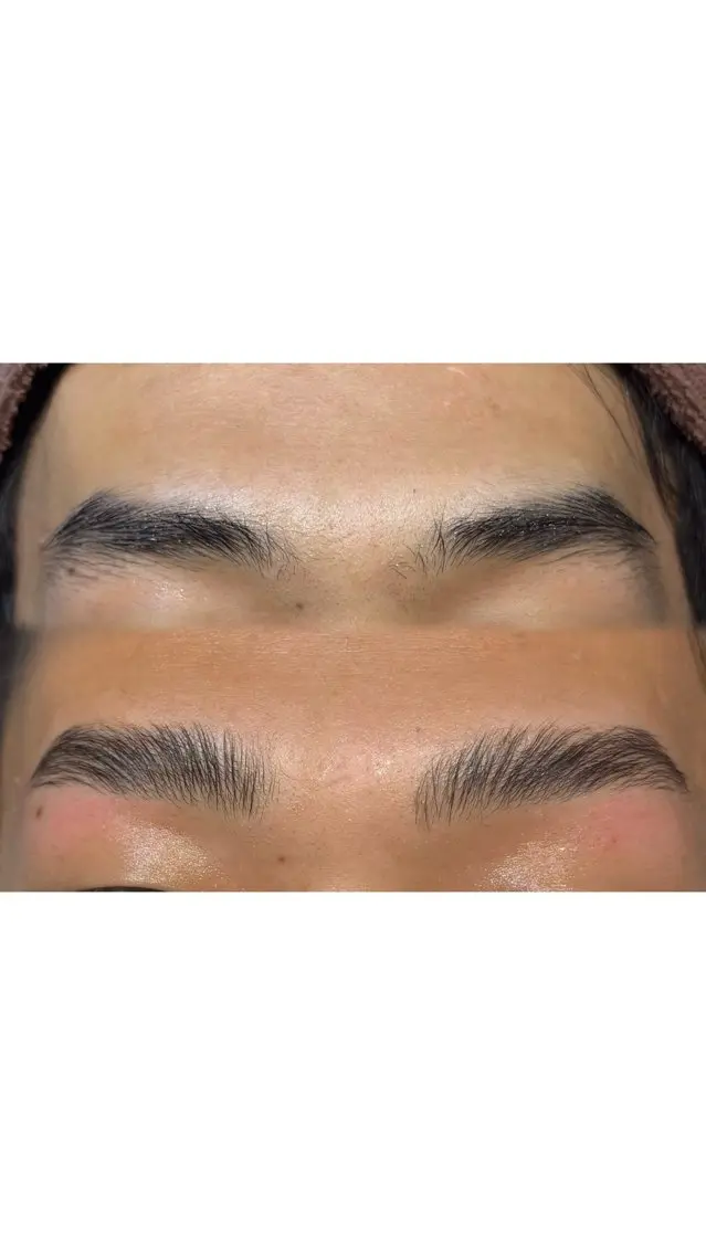 メンズ アイブロウ メンズパーマ ハリウッドブロウリフト 眉毛ワックス脱毛 ワックス脱毛 眉カット その他(アイブロウ) coast akoのマツエク・マツパデザイン