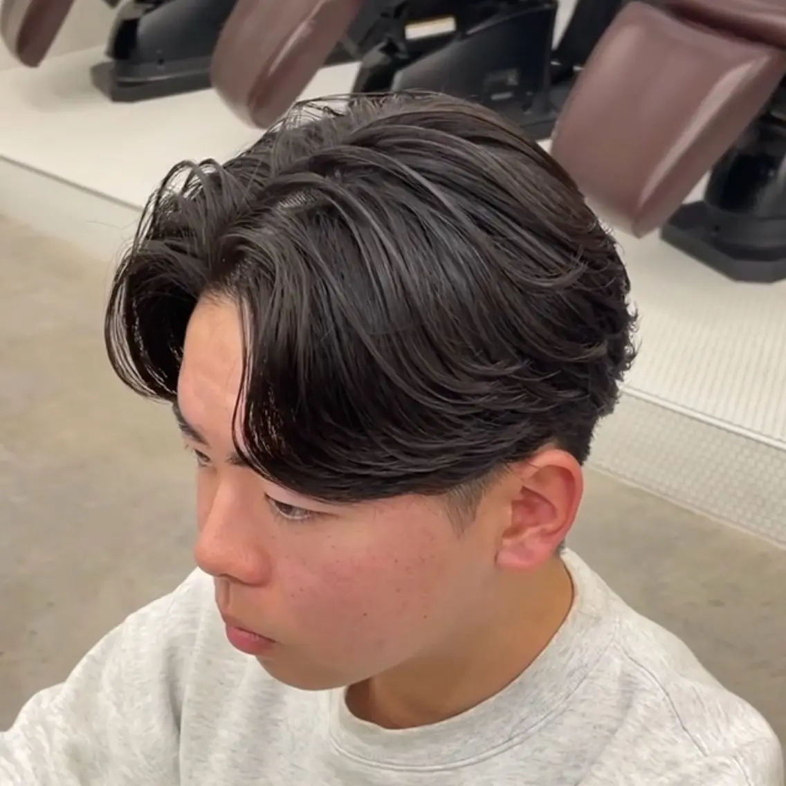 パーマ メンズ パーマ 🌱メンズ特化🌱 ニュアンス/リョウガのヘアスタイル