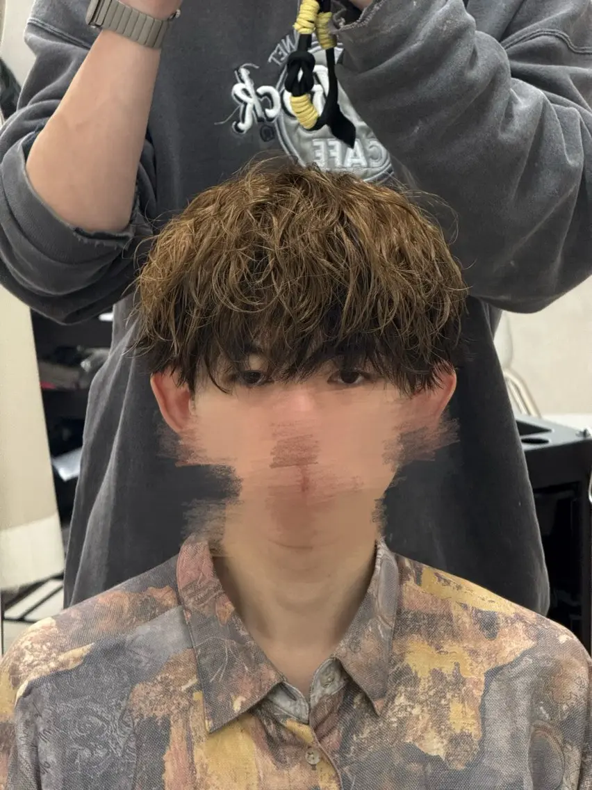 ショート パーマ メンズ カット ヘアカラー パーマ トリートメント パーマ指名👑No. 1/koutaのヘアスタイル