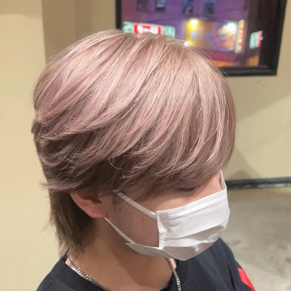 《透明感カラーNo.1✨》ブリーチ＋オンカラー💎似合わせカット付き赤み・黄みをしっかり抑えて“憧れの透け感”ミニモ学割の写真