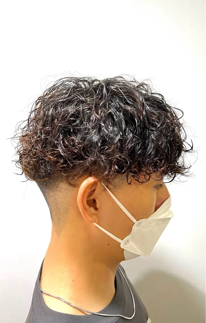 パーマ メンズ メンズパーマ プードルパーマ プードルパーマ 🧸メンズ専門🧸 蛯名修人のヘアスタイル