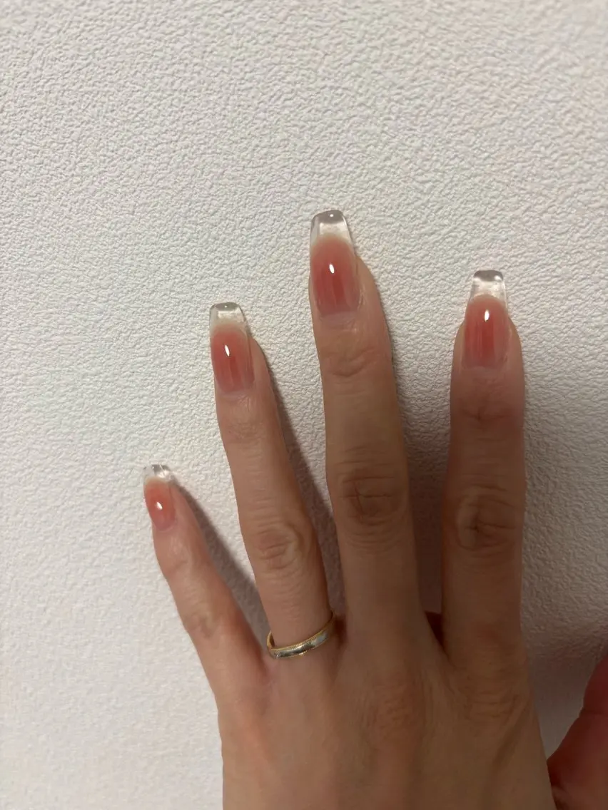 ネイル チークネイル クリアネイル スカルプネイル ハンドネイル nailsalon Asryのネイルデザイン
