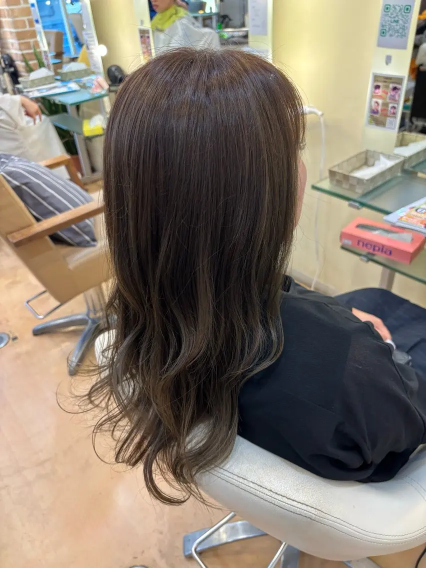 カラー ヘアカラー ponterosso はなのヘアスタイル
