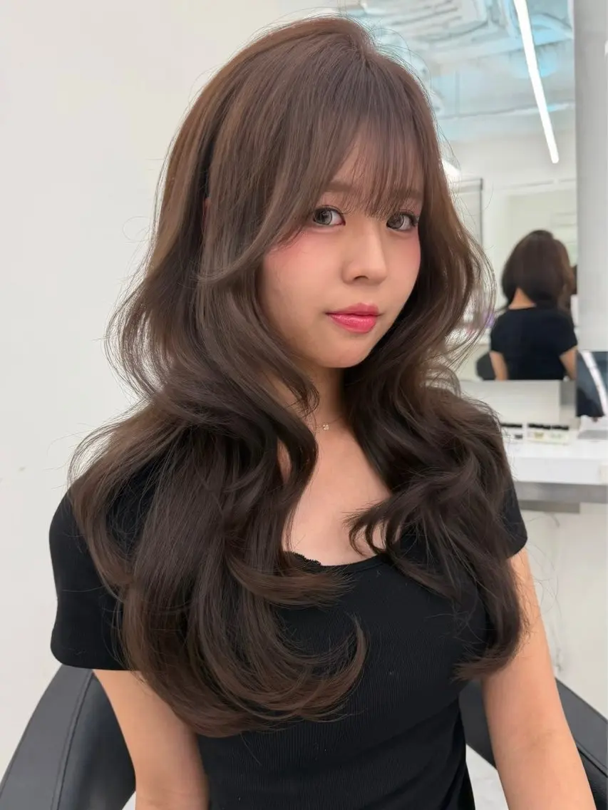 ロング カラー 権田 能孝のヘアスタイル