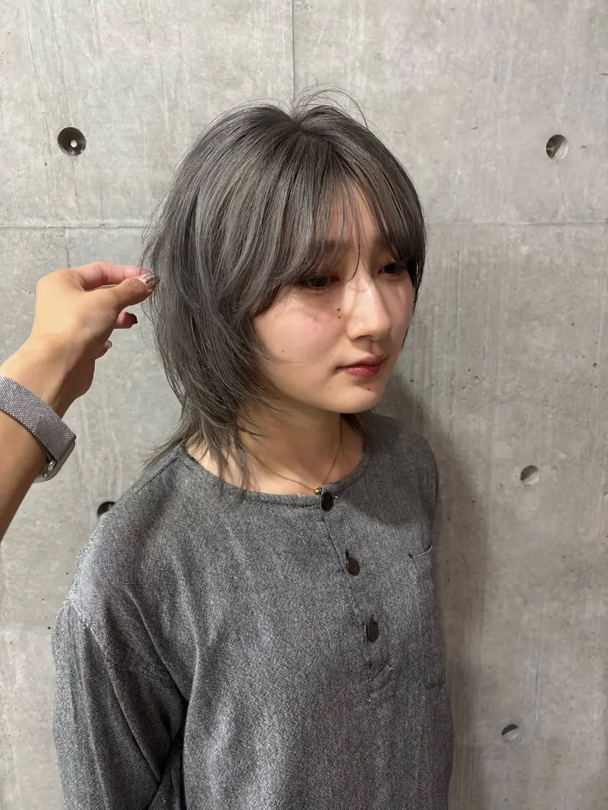 カラー ヘアカラー 御器所/透明感カラー seikaのヘアスタイル