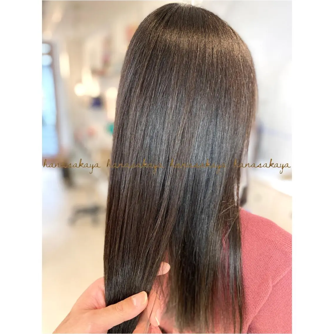 ロング カラー 平田 健一のヘアスタイル