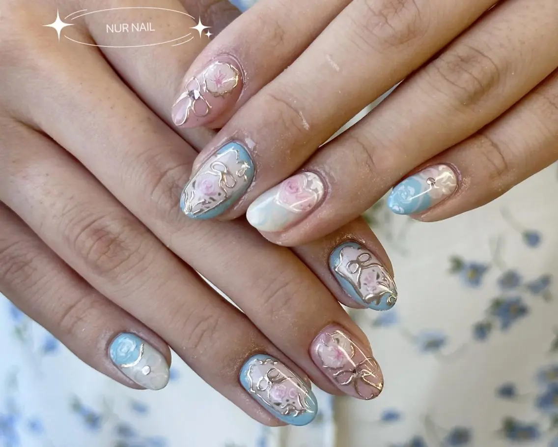 ネイル ハンドネイル 🫧NUR NAIL✨のネイルデザイン