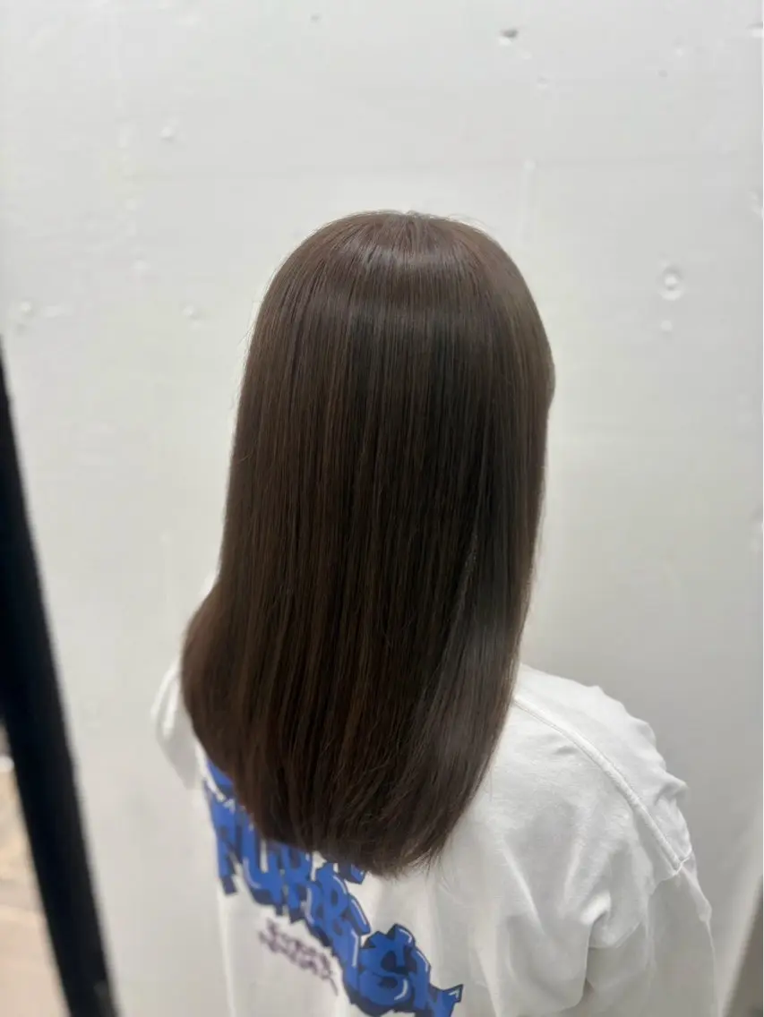 【ミニモ限定】ツヤ×透明感カラー+トリートメントの写真