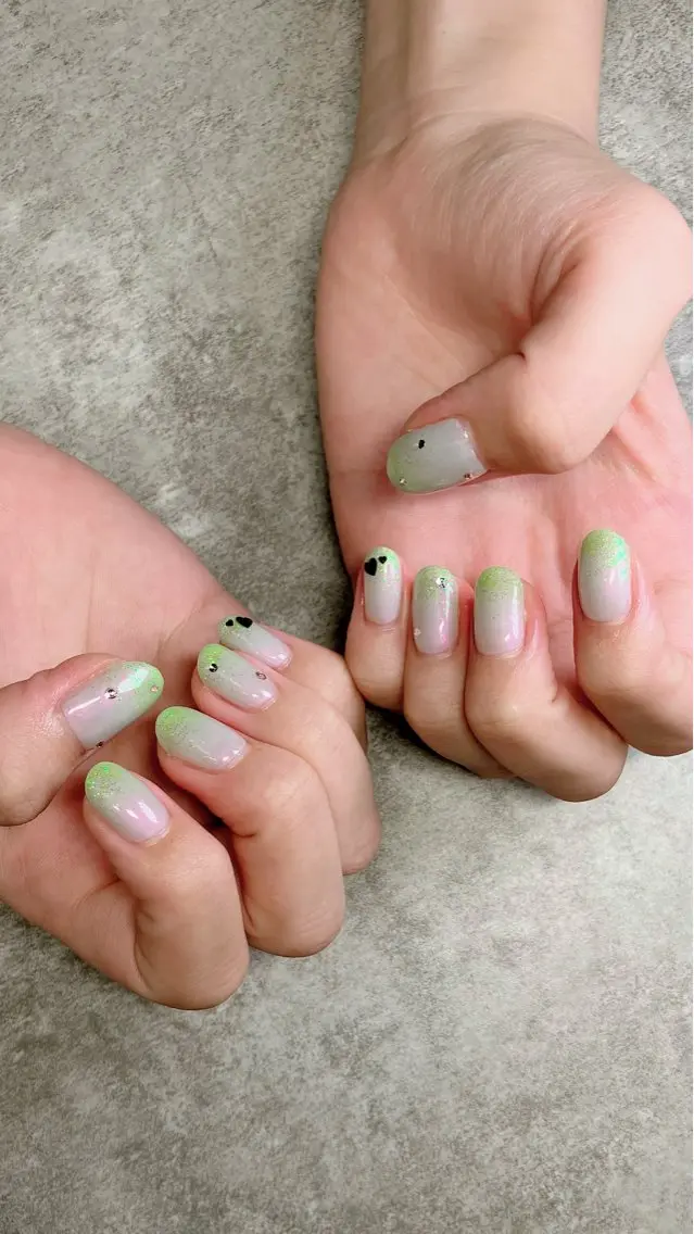 ネイル ハンドネイル ハンドケア shino🌟 痛ネイルのネイルデザイン