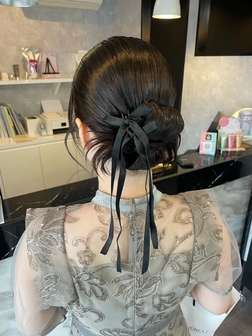 ヘアセット¥3300の写真