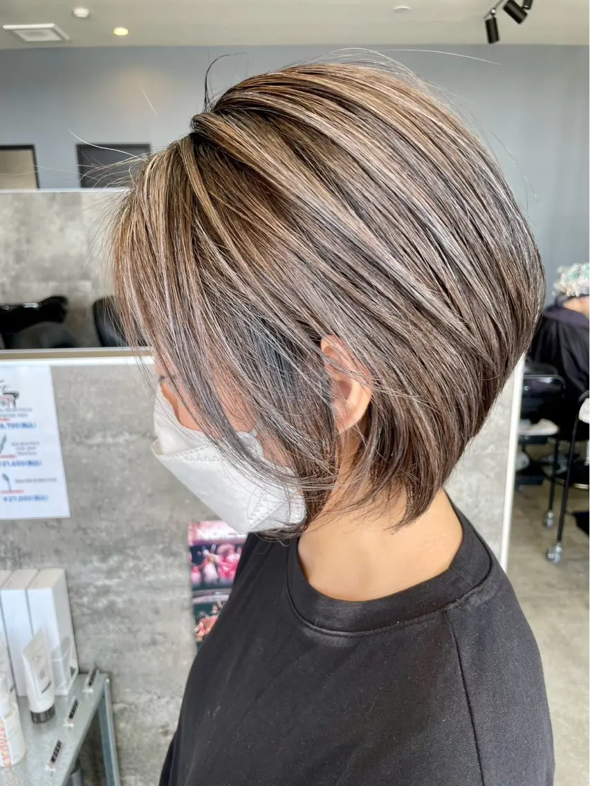 カラー ヘアカラー ✂︎GLITTER ✂︎Yuu✂︎のヘアスタイル