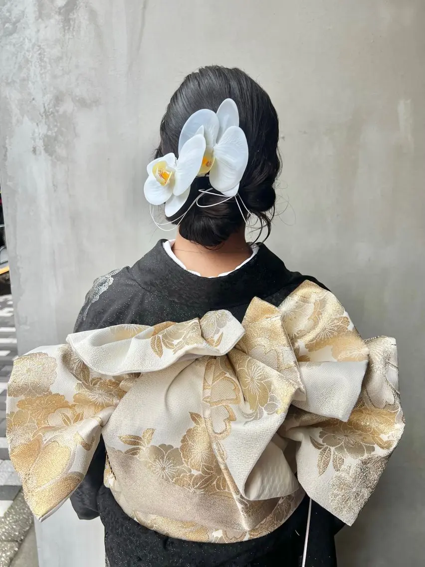 ◯成人式フルメニュー◯振袖着付け＋ヘアメイクの写真