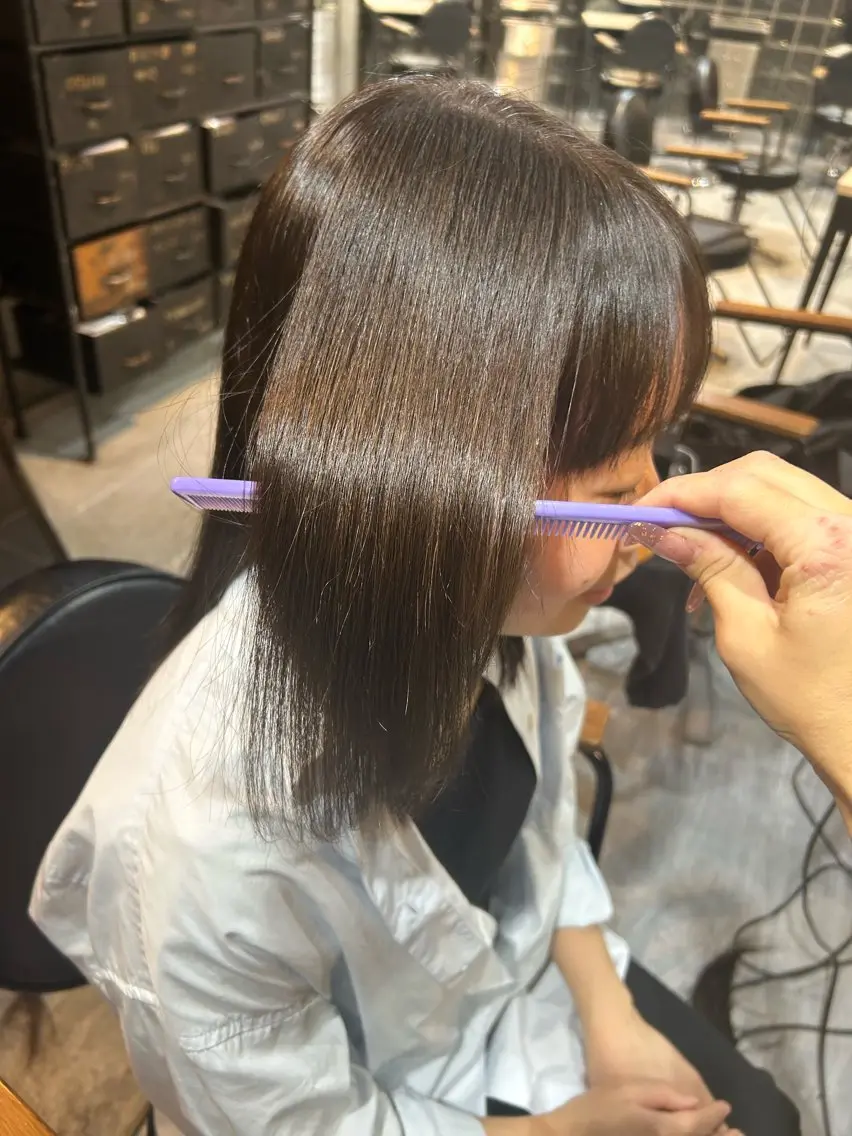 ミディアム 透明感カラー/おがわ まな🎀のヘアスタイル