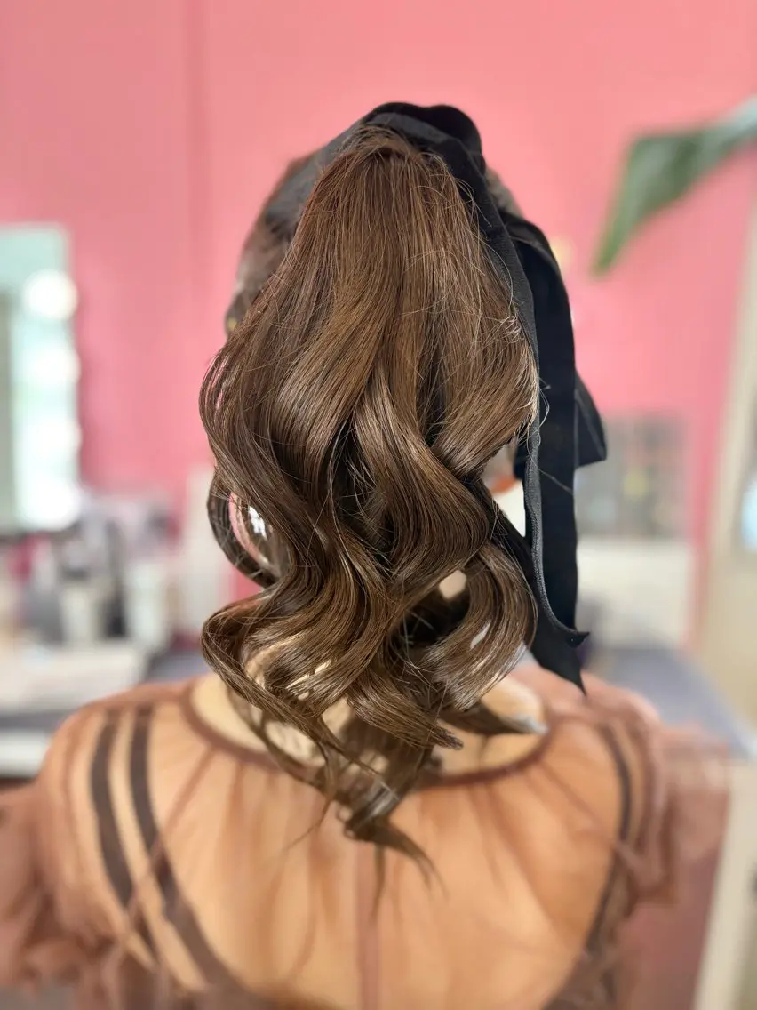 セミロング ヘアセット 北本 美幸のヘアスタイル