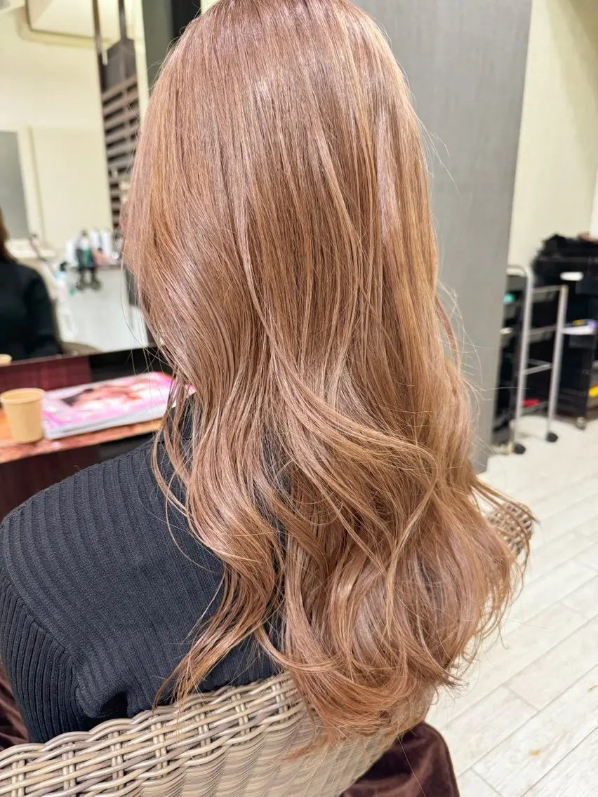 透明感ハイトーン🌈【カット＋ダブルカラー】の写真
