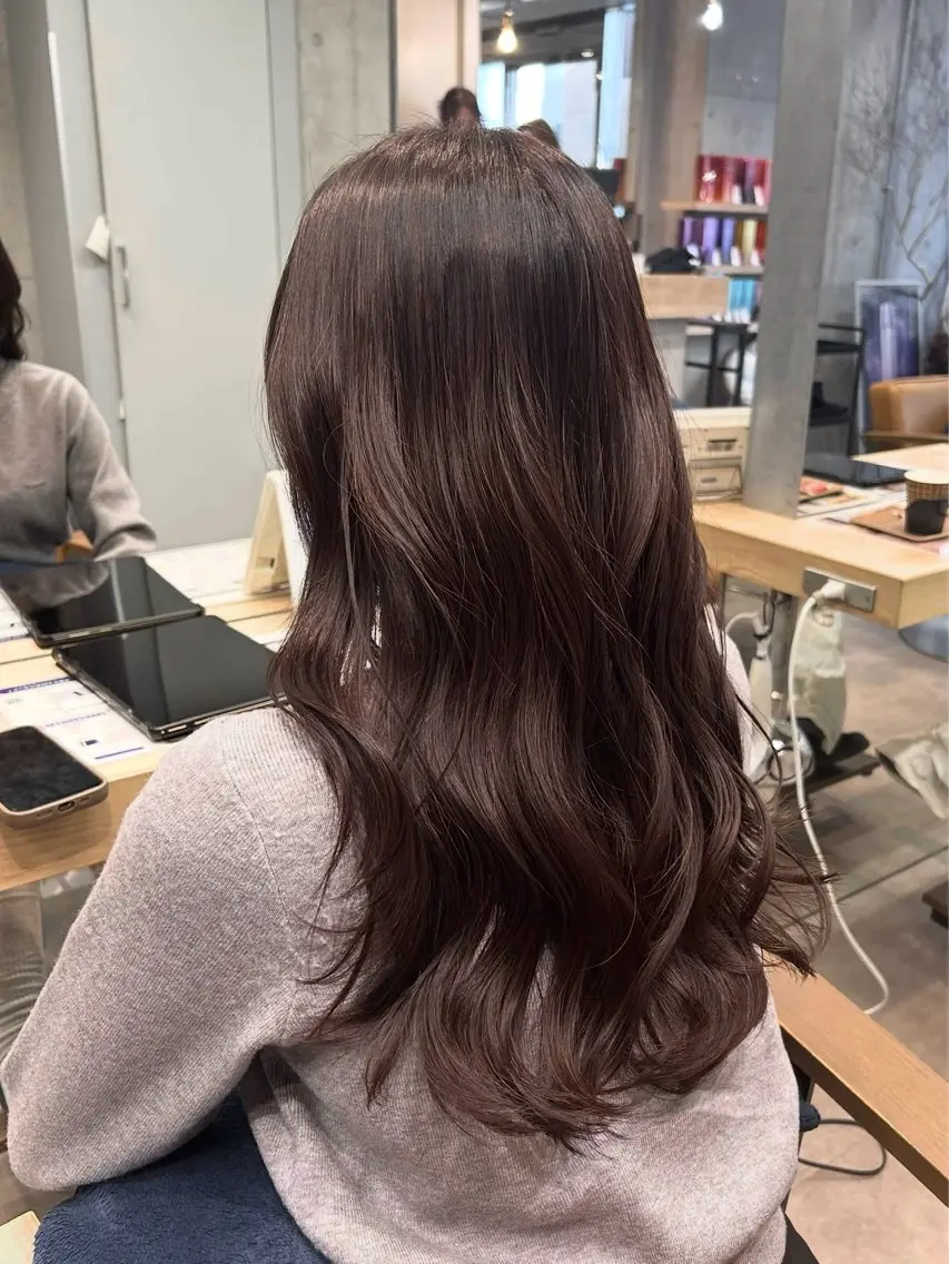 ロング カラー SHIHO🌟/ 髪質改善ストレートのヘアスタイル