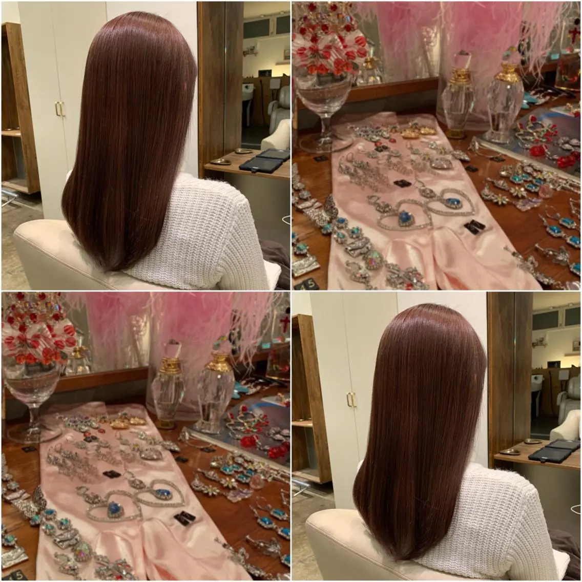ロング カラー 【完全個室】髪質改善 暖色カラー/山崎唯奈のヘアスタイル