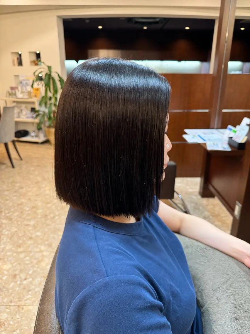 ショート カラー ボブ 美髪🫧オガワ🫧 神楽坂のヘアスタイル