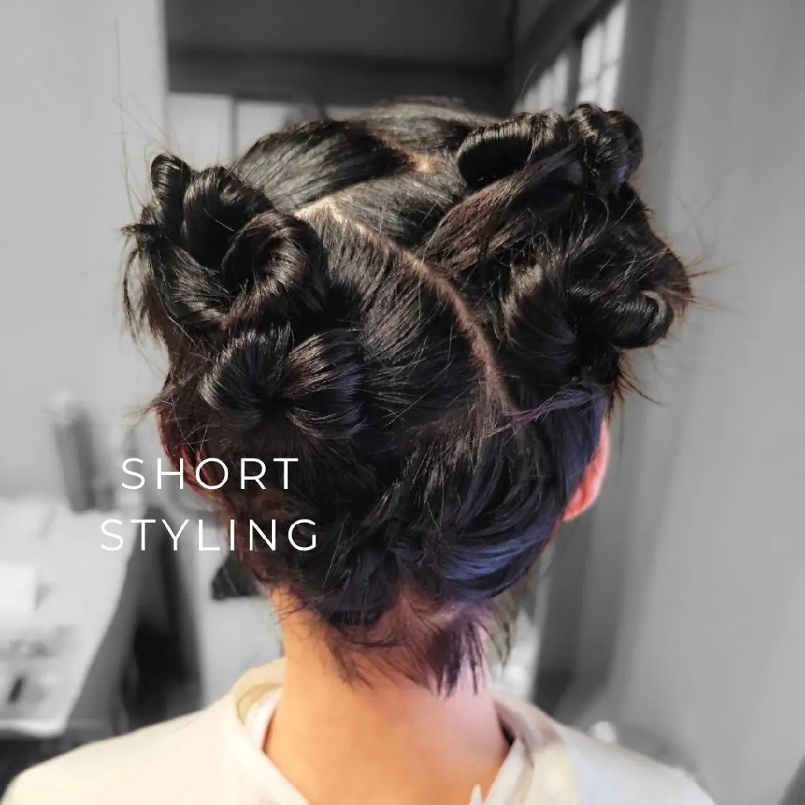 ショート ヘアアレンジ ショートヘア ヘアセット ヘアセット/メイク /Ayumi🐞のヘアスタイル