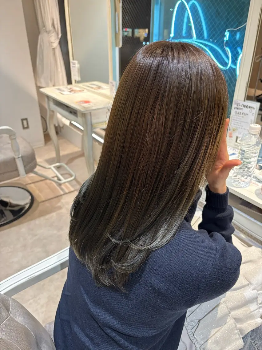 🎀✨ミニモ限定レディースカットカラー(ミディアム~ロング)の写真