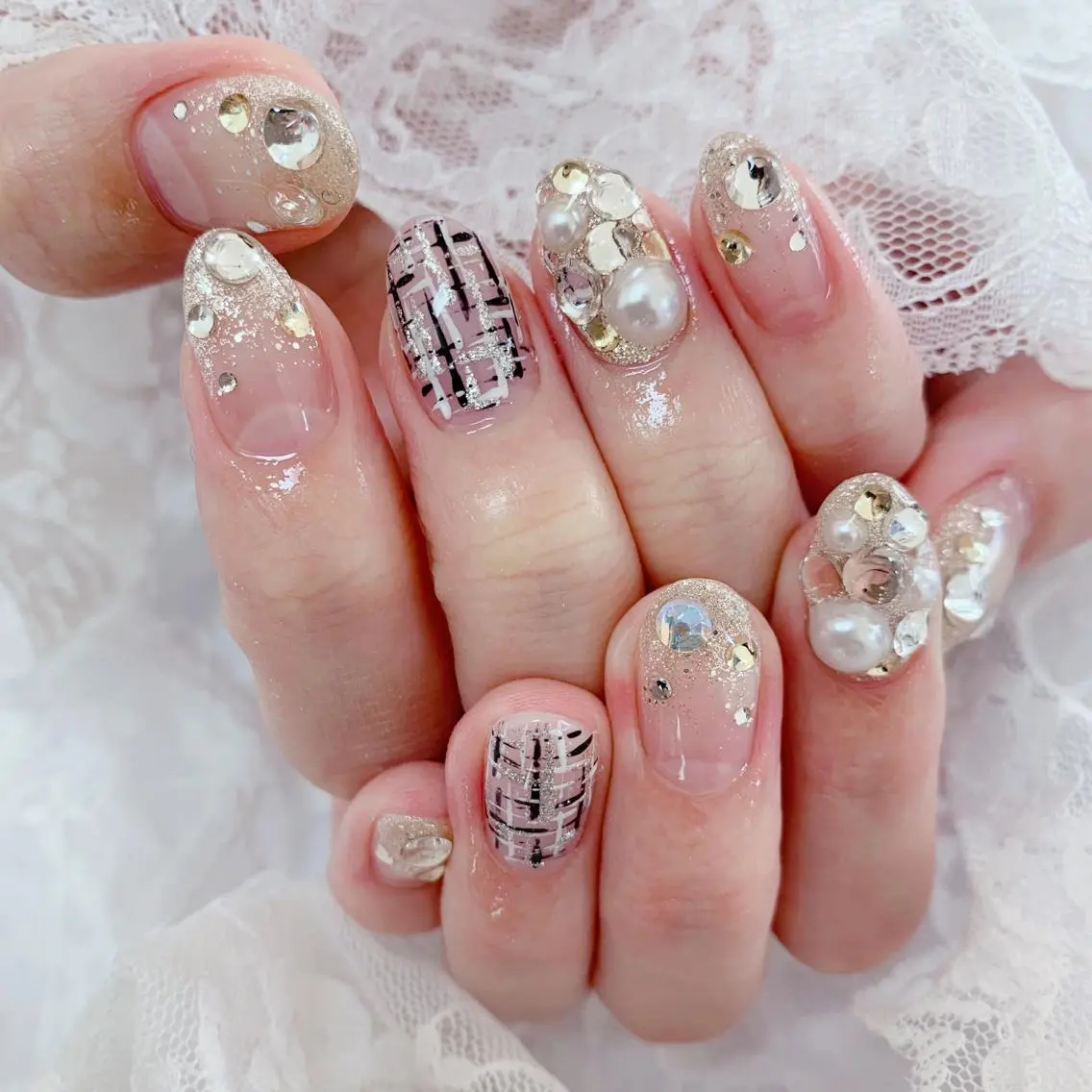 ネイル ハンドネイル La neige* yuki 🐩🌙のネイルデザイン