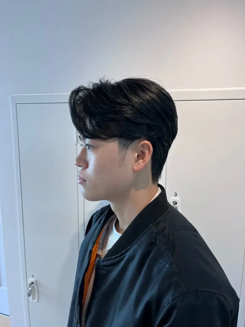 メンズ カット 恒松 大毅のヘアスタイル