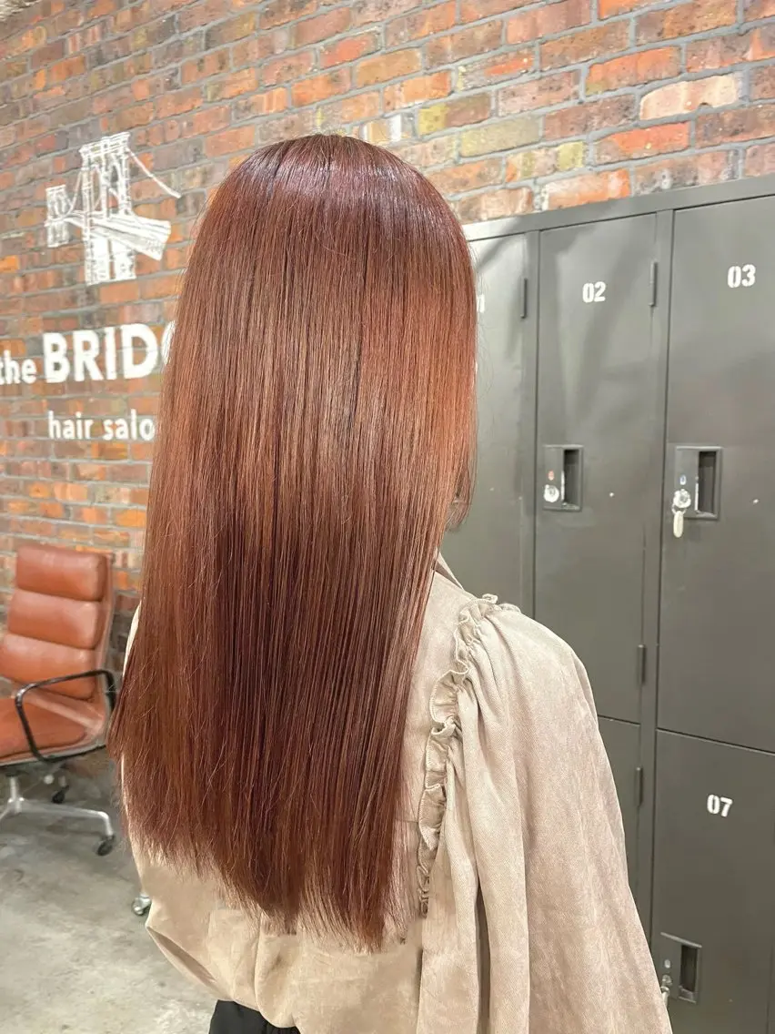 カラー カット ヘアカラー トリートメント the BRIDGE 大橋伊織のヘアスタイル