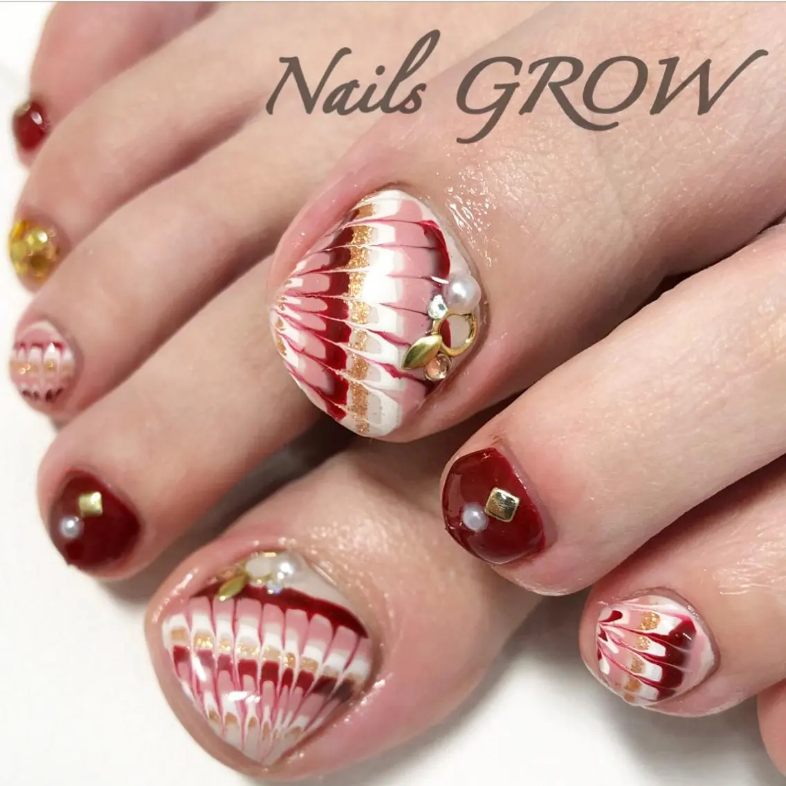 ネイル フットネイル Nails GROWのネイルデザイン
