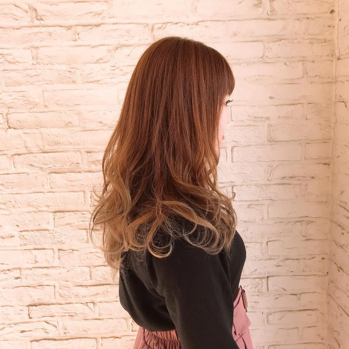 ロング カラー 透明感カラー グラデーションカラー イルミナカラー ヘアカラー トリートメント 澤田 彩香のヘアスタイル