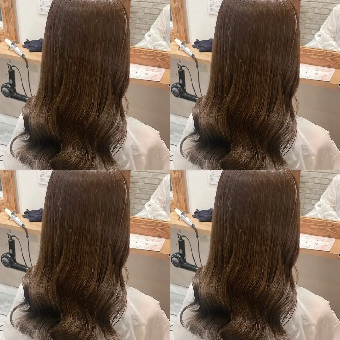 ミディアム カラー Minami. 🩵 再現性特化ヘアのヘアスタイル