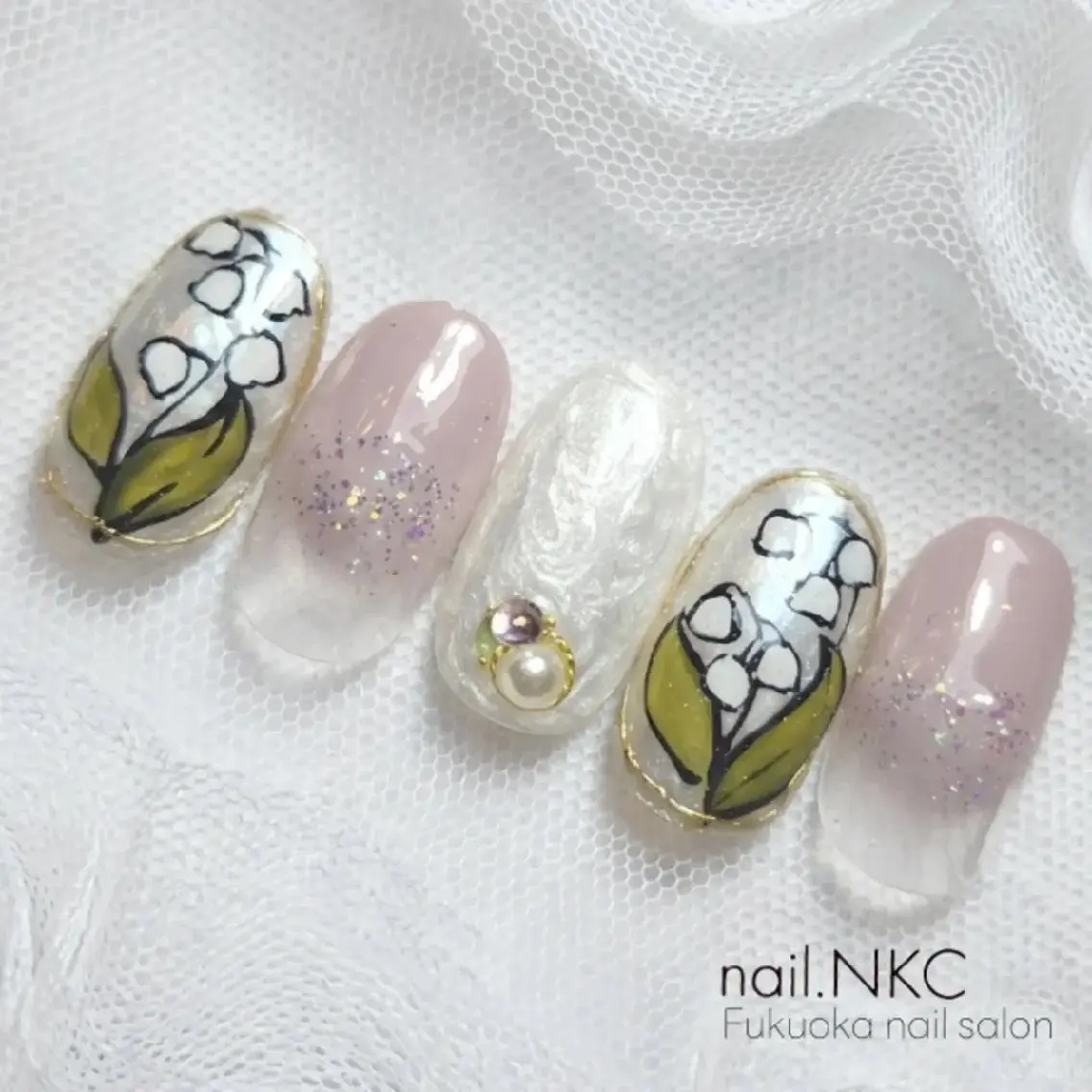 ネイル アートネイル nail.NKC ネイルエヌケーシーのネイルデザイン