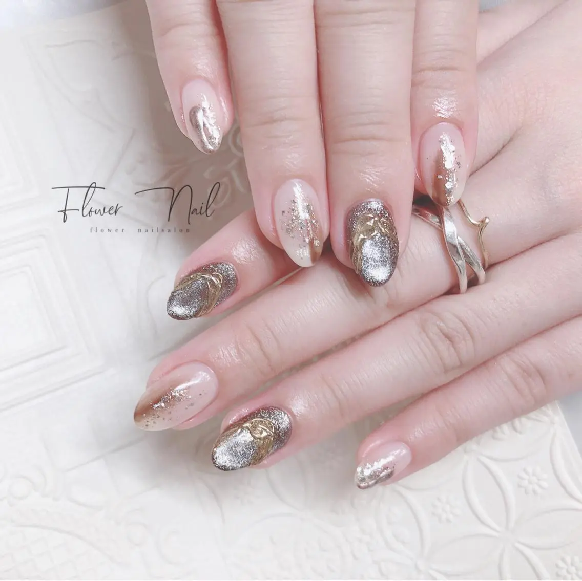 ネイル Flower nailのネイルデザイン