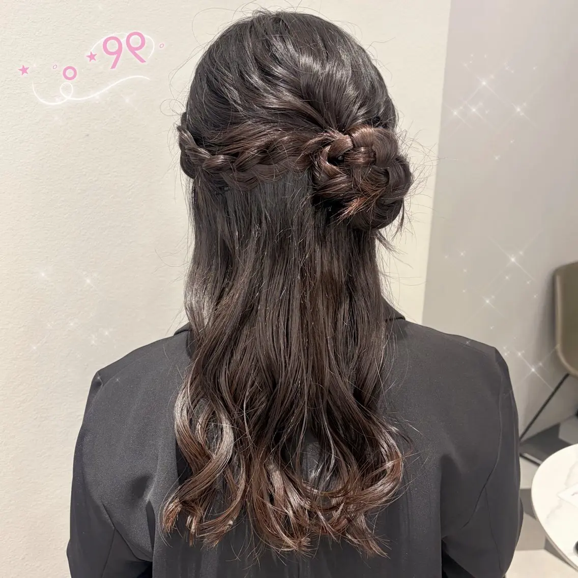 ヘアアレンジ ヘアセット 顔周り/ガーリー /ヘアメ/あつはのヘアスタイル