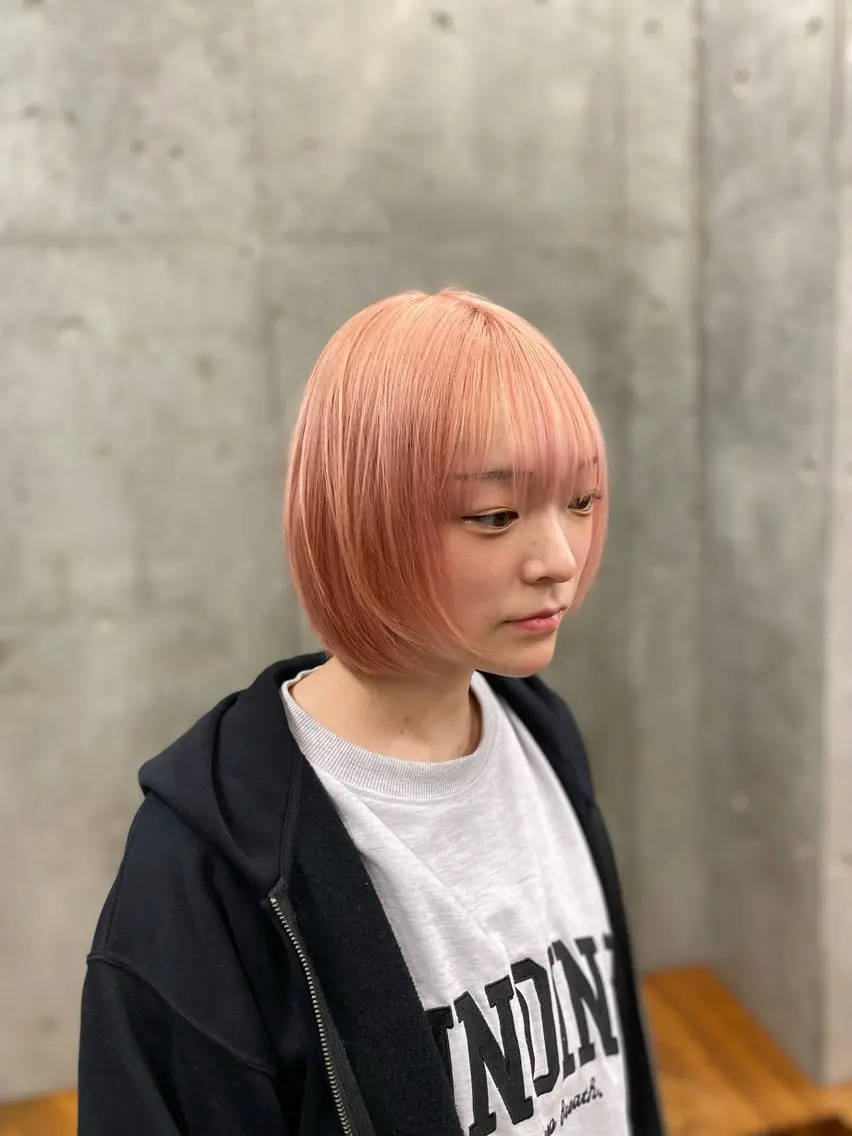 ショート カラー 🌈艶ハイトーン特化 🌈NOZOMUのヘアスタイル