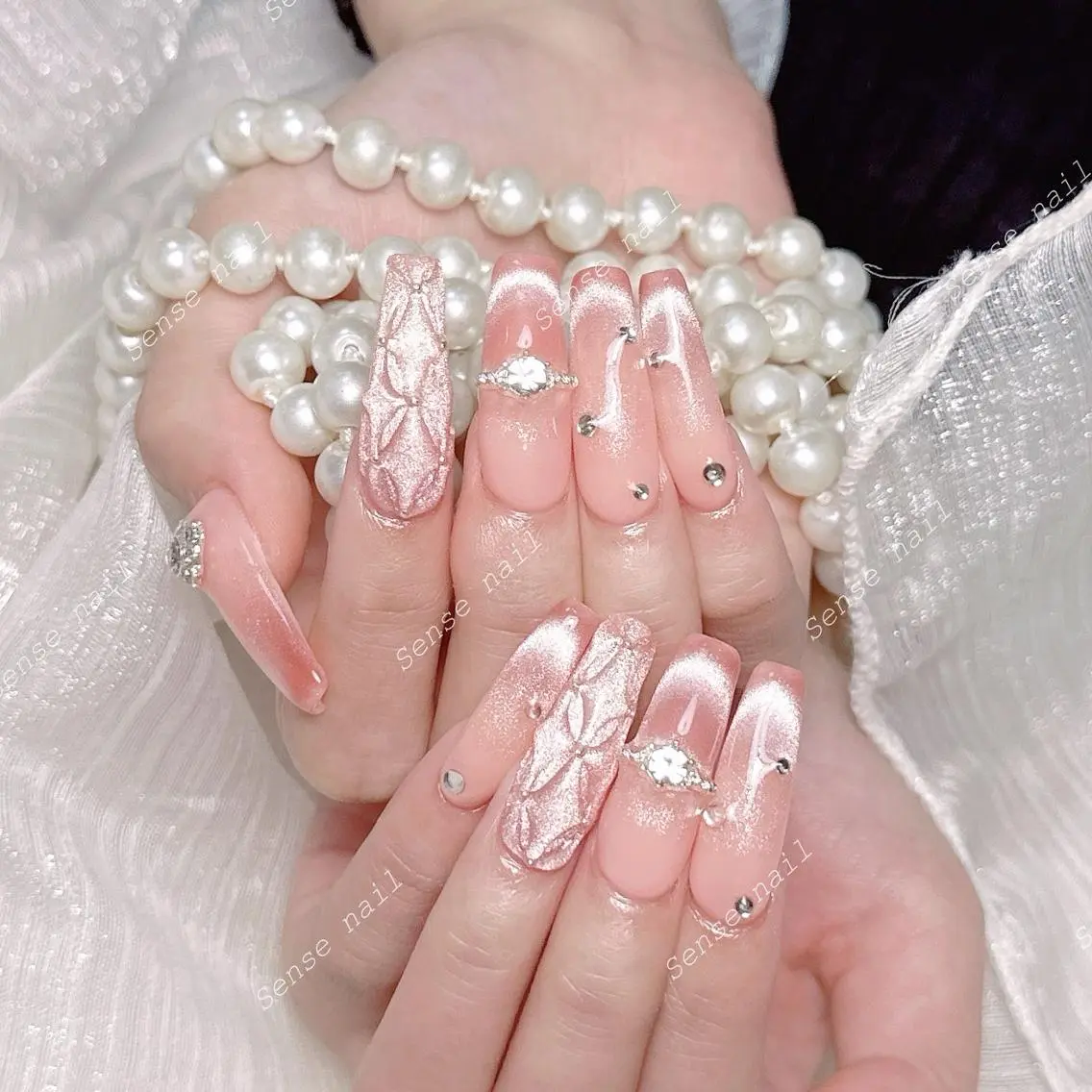 ネイル ハンドネイル ハンドケア 🎀Sense Nail渋谷店🎀のネイルデザイン