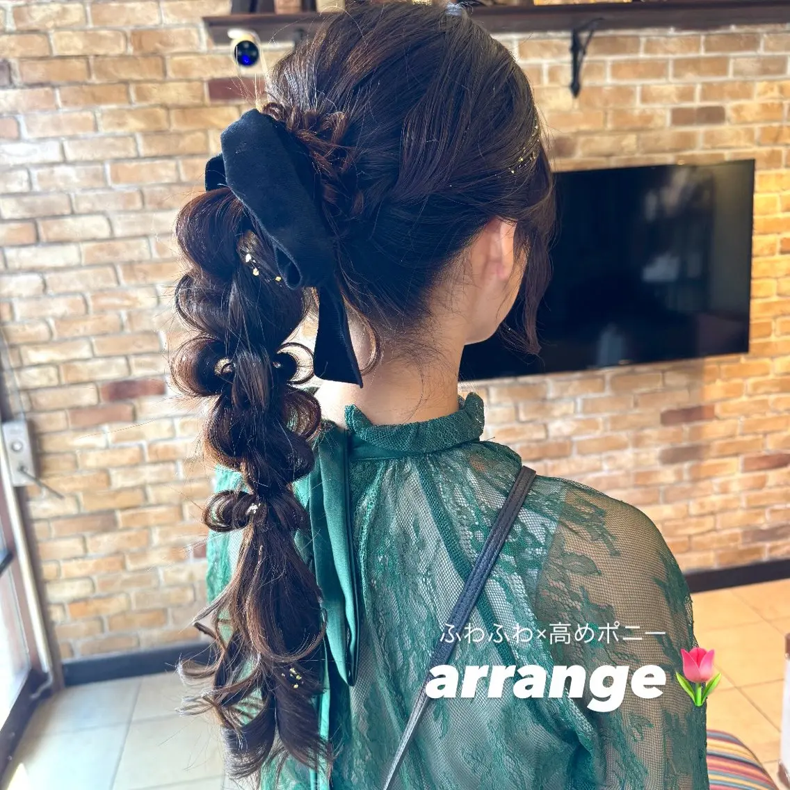 ロング ヘアアレンジ ヘアセット Lyhair🦊🎀 AKIのヘアスタイル