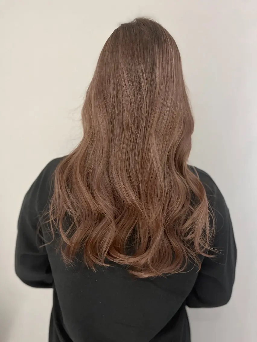 セミロング カット ヘアカラー Grow by NYNY 田代 紀恵のヘアスタイル