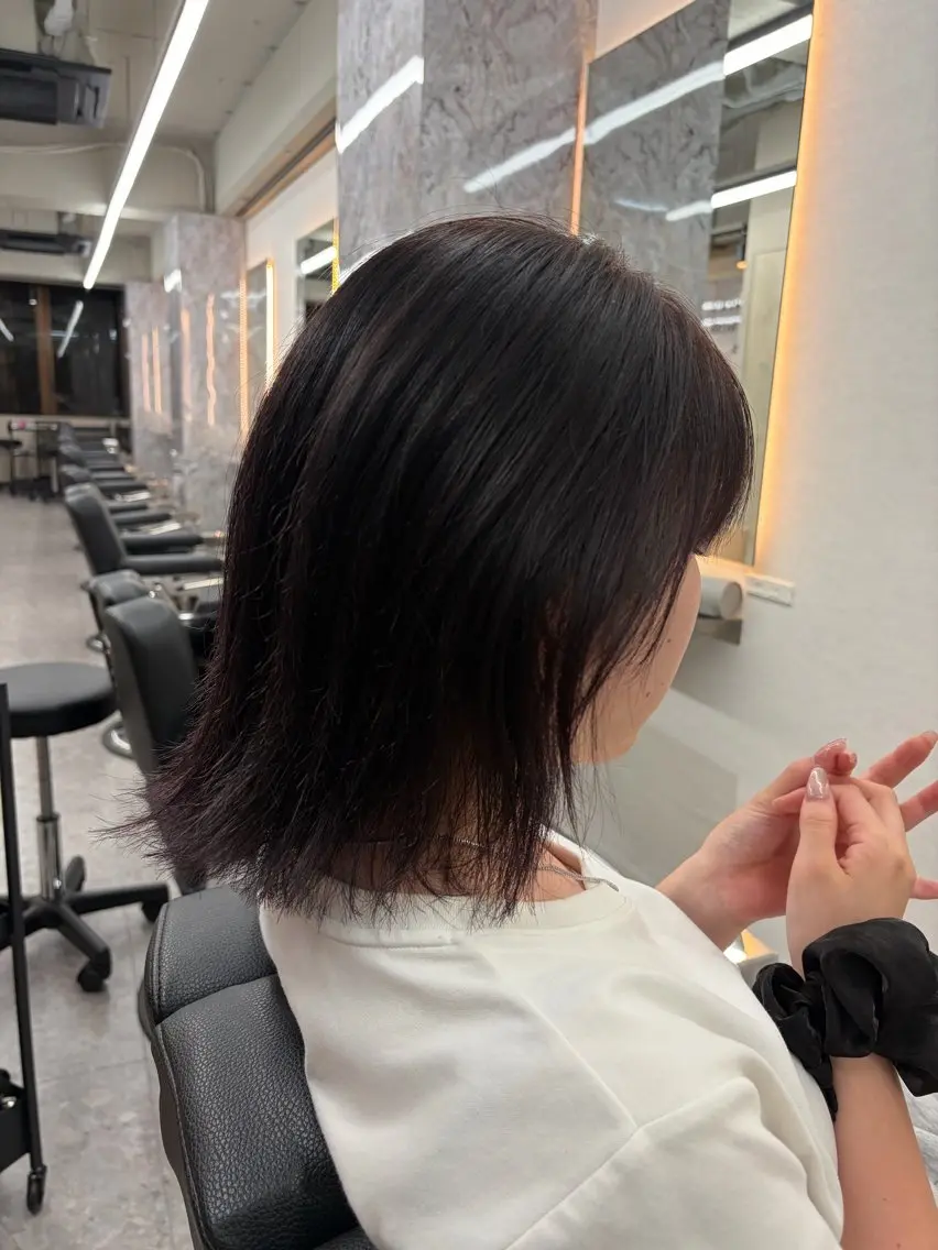 セミロング カラー グラデーションカラー ヘアカラー 🌺大宮メンズ特化 イケダ タスク🌺のヘアスタイル