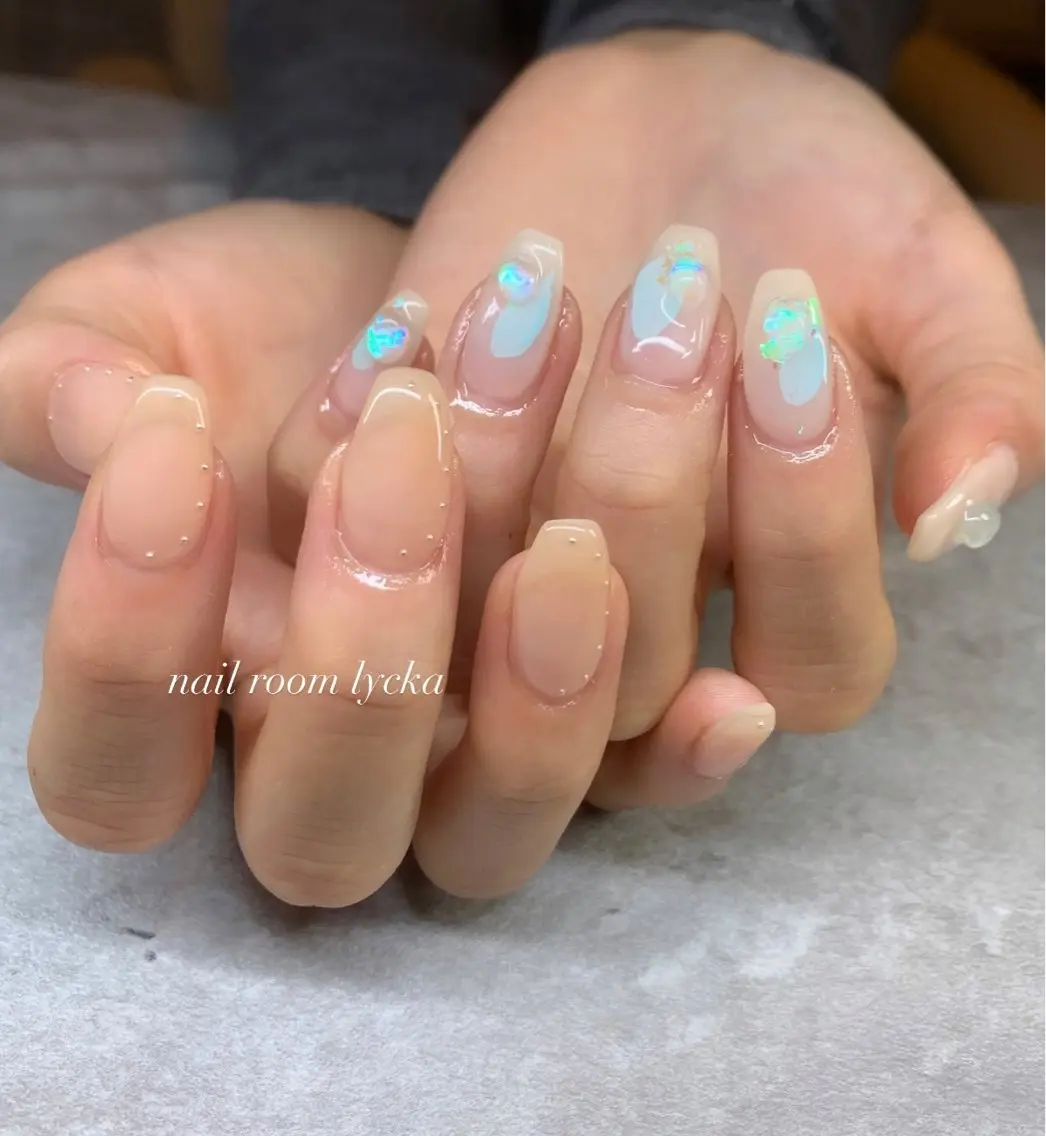 ネイル ネイルルームリッカ 𝐦𝐚𝐲𝐮のネイルデザイン