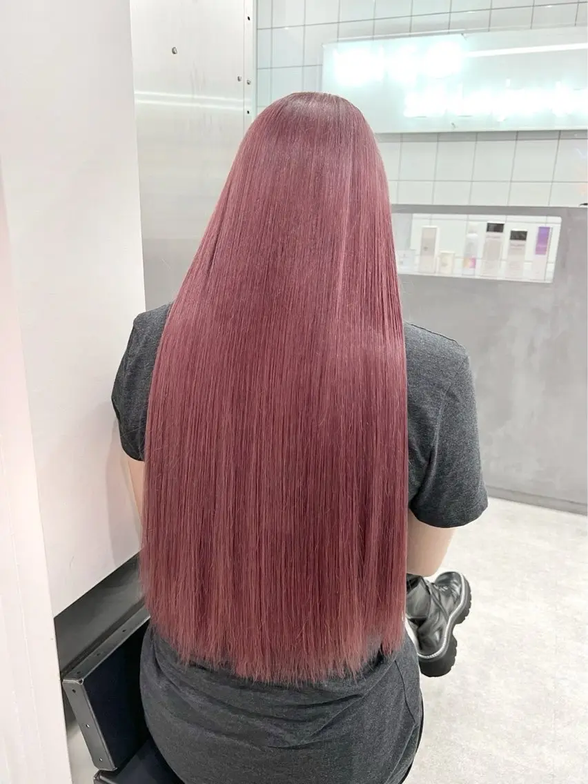 🫧ダブルカラー🫧【ブリーチ+ワンカラー】の写真