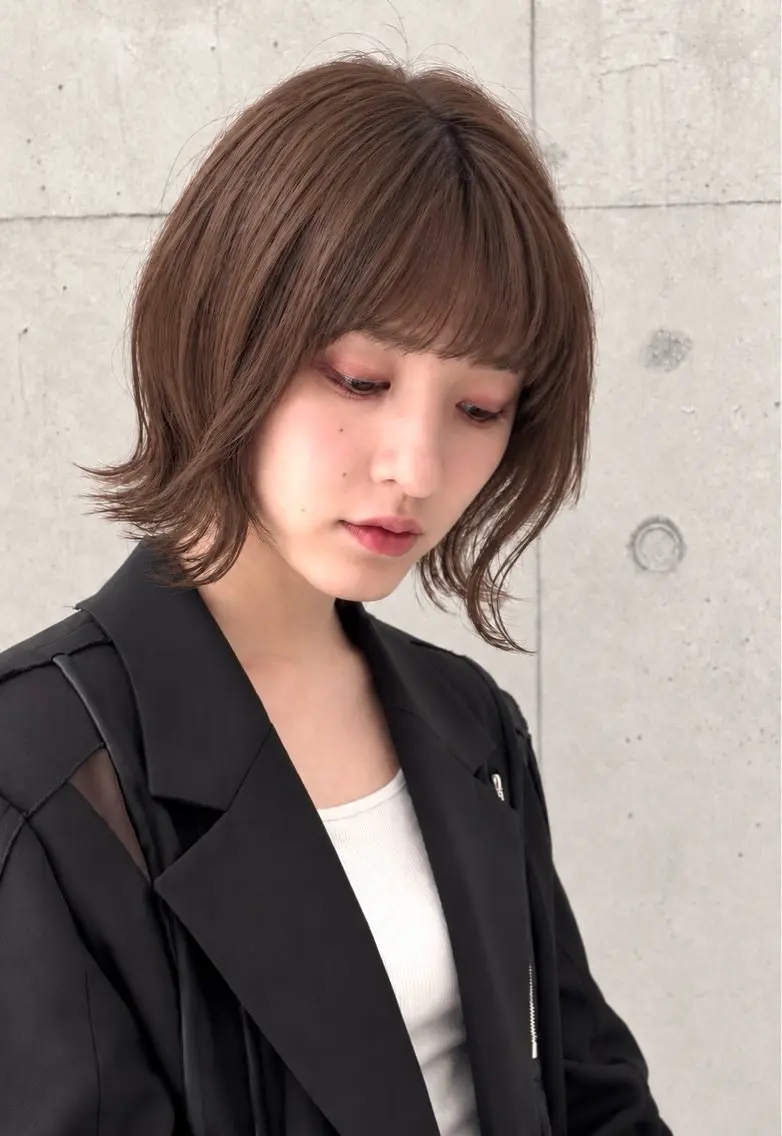 ショート カラー 笠原 健人のヘアスタイル